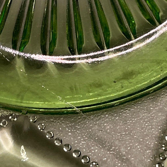 💚 Northwood Glass Co. early 1900s, in their “Scroll with Beads” pattern - Picture 17 of 17